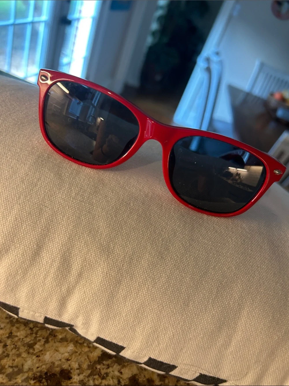 Ray-Ban Red Gloss Wayfarer Sunglasses ( prescription)